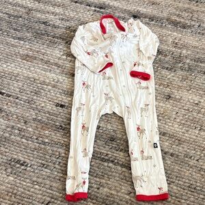 Kyte Baby Adorable White and Red Kids One Piece